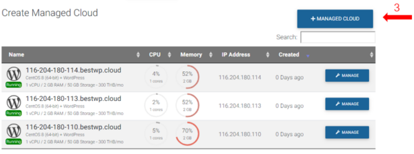 วิธีการสร้าง WordPress Cloud และติดตั้ง WordPress - Bangmod Knowledge Base