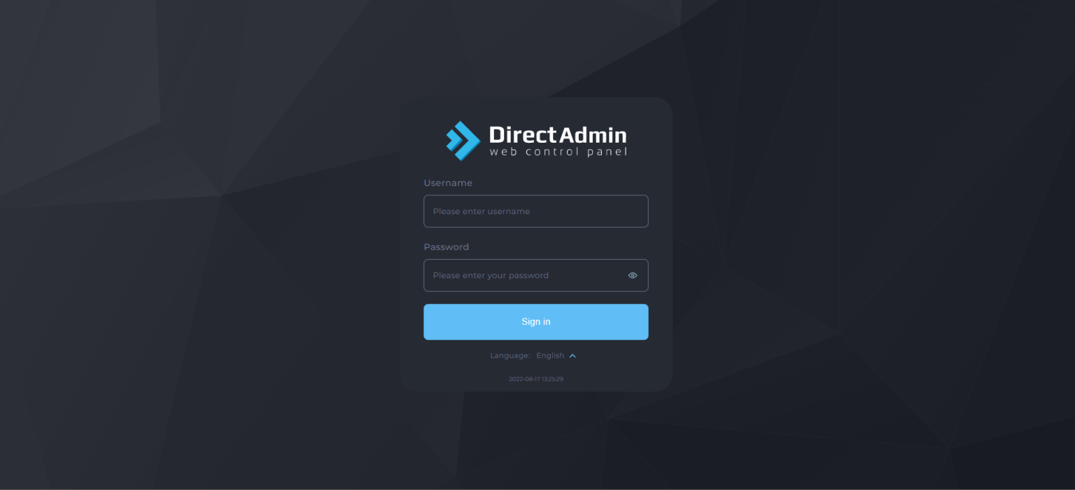 วิธีการ Backup ข้อมูลด้วยตนเอง ผ่าน DirectAdmin - Bangmod Knowledge Base