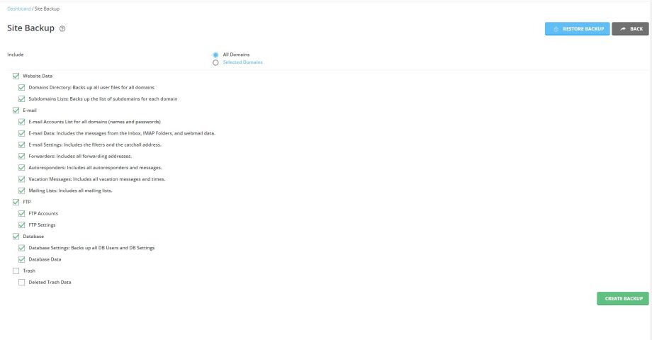 การ Backup ด้วยตัวเอง - Bangmod Knowledge Base